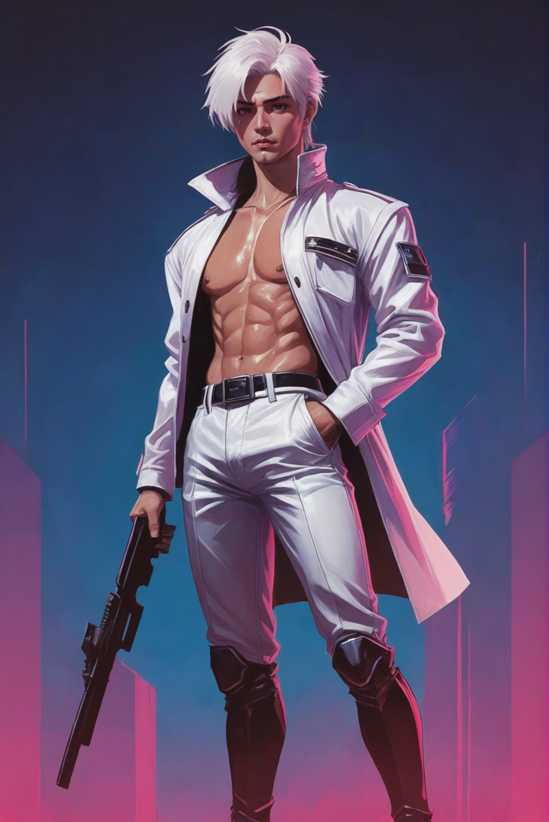 00138-3031018432-minimalist_1980s_synthwave_poster,_(full_body_1.2),_1boy,_man,_bishounen,_solo,_[_epic_costume_design,_0.2]_gunslinger,_korean,_.webp